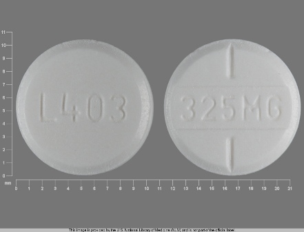 325MG L403: Apap 325 mg Oral Tablet