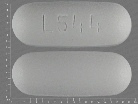 L544: Apap 650 mg 8 Hr Extended Release Tablet