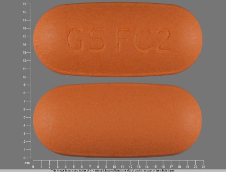 GS FC2: (49702-206) Epzicom (Abacavir 600 mg / Lamivudine 300 mg) Oral Tablet by Viiv Healthcare Company
