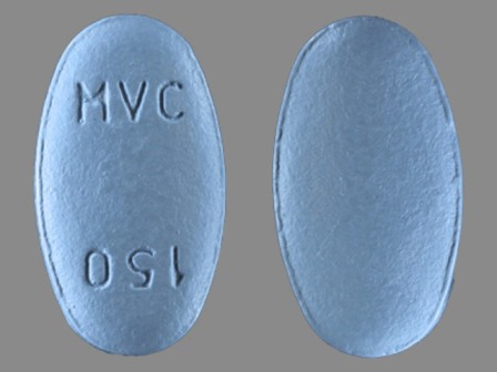 MVC150: (49702-223) Selzentry 150 mg Oral Tablet by Viiv Healthcare Company