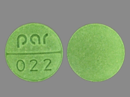 Par 022: (49884-022) Isdn 20 mg Oral Tablet by Par Pharmaceutical Inc.