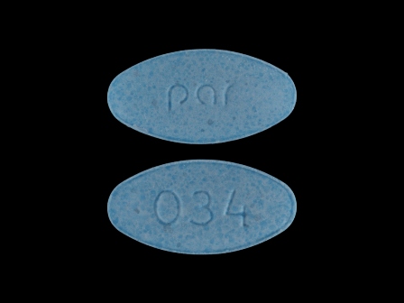 Par 034: (49884-034) Meclizine Hydrochloride 12.5 mg Oral Tablet by Rebel Distributors Corp.