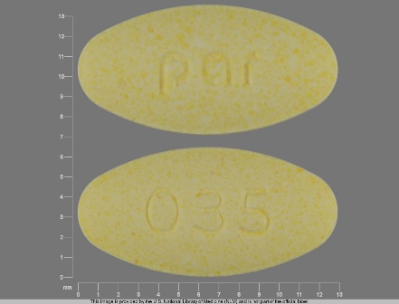 Par 035: (49884-035) Meclizine Hydrochloride 25 mg Oral Tablet by Par Pharmaceutical, Inc.