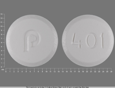 P 401: (49884-401) Risperidone 2 mg Oral Tablet, Orally Disintegrating by A-s Medication Solutions