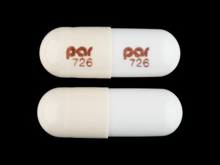 par 726: (49884-726) Doxycycline (As Doxycycline Hyclate) 50 mg Oral Capsule by Par Pharmaceutical Inc.