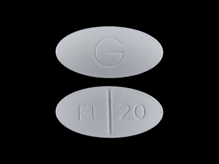 FL 20 G: (49884-735) Fluoxetine 20 mg (As Fluoxetine Hydrochloride 22.4 mg) Oral Tablet by Par Pharmaceutical, Inc