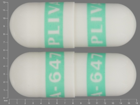 PLIVA 647 PLIVA 647: (50090-3180) Fluoxetine 10 mg/1 Oral Capsule by Aidarex Pharmaceuticals LLC