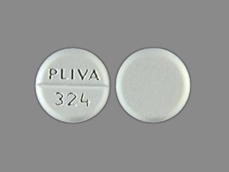 PLIVA 324: (50111-324) Bethanechol Chloride 10 mg Oral Tablet by Pliva Inc.