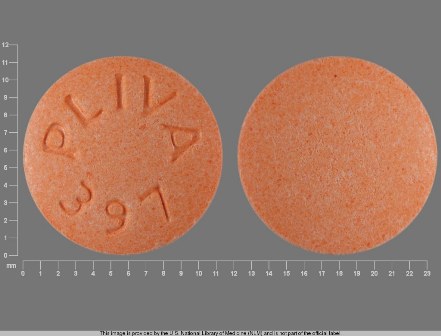 PLIVA 397: (50111-397) Hydralazine Hydrochloride 100 mg Oral Tablet by Pliva Inc.