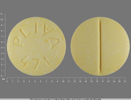 PLIVA 471: Propranolol Hydrochloride 80 mg Oral Tablet