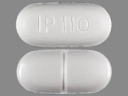 IP 110: (50268-408) Hydrocodone Bitartrate and Acetaminophen Oral Tablet by H.j. Harkins Company, Inc.