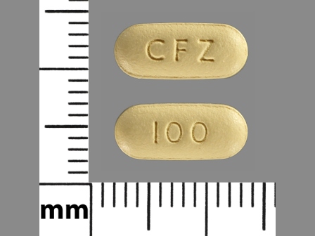 CFZ 100: (50458-140) Invokana 100 mg Oral Tablet, Film Coated by .cardinal Health
