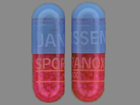 JANSSEN SPORANOX 100: (50458-290) Sporanox Pulsepak by Janssen Pharmaceuticals, Inc.