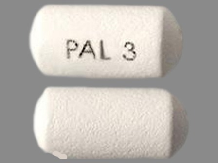 PAL 3: (50458-550) Invega 3 mg Oral Tablet, Extended Release by Tya Pharmaceuticals