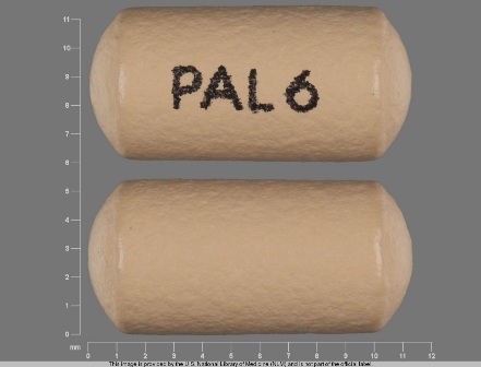 PAL 6: (50458-551) 24 Hr Invega 6 mg Extended Release Tablet by Rebel Distributors Corp