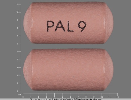 PAL 9: (50458-552) 24 Hr Invega 9 mg Extended Release Tablet by Janssen Pharmaceuticals, Inc.