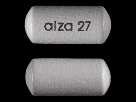 alza 27: Concerta 27 mg 24 Hr Extended Release Tablet