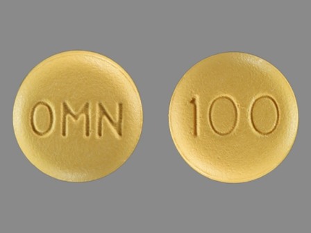 OMN 100: (50458-641) Topamax 100 mg Oral Tablet by Physicians Total Care, Inc.