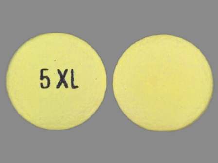 5 XL: (50458-805) Ditropan XL 5 mg 24 Hr Extended Release Tablet by Physicians Total Care, Inc.