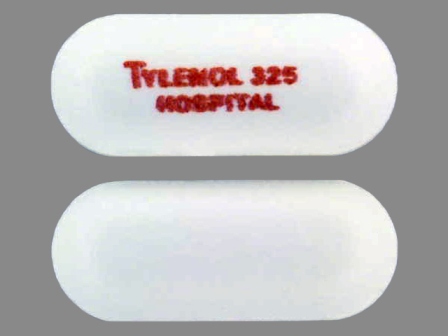 TYLENOL 325 HOSPITAL: Tylenol 325 mg Oral Tablet