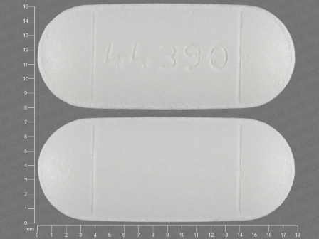 44 390: Apap 500 mg / Caffeine 60 mg / Pyrilamine 15 mg Oral Tablet