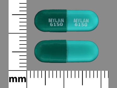 MYLAN 6150: (51079-007) Omeprazole 20 mg Delayed Release Capsule by Cardinal Health