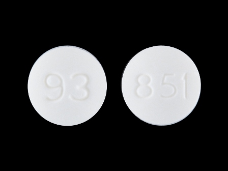 93 851: Metronidazole 250 mg Oral Tablet