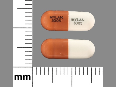 MYLAN 3005: (51079-588) Thiothixene 5 mg Oral Capsule by Mylan Institutional Inc.