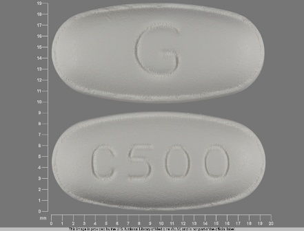 C500 G: (51079-673) Clarithromycin 500 mg Oral Tablet by Remedyrepack Inc.