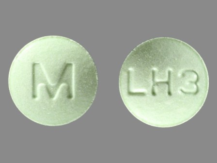 LH3 M: (51079-699) Hctz 25 mg / Lisinopril 20 mg Oral Tablet by Udl Laboratories, Inc.