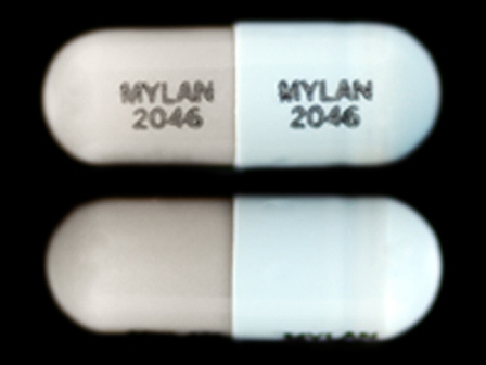 MYLAN 2046: (51079-818) Tacrolimus 1 mg (As Anhydrous Tacrolimus) Oral Capsule by Udl Laboratories, Inc.