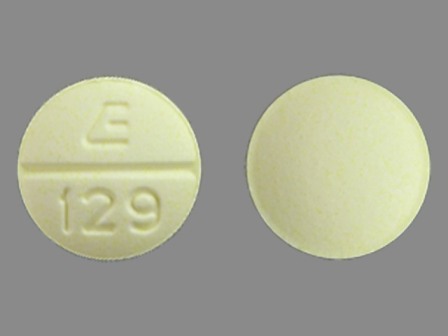 E 129: (51079-892) Bumetanide 1 mg Oral Tablet by Mylan Institutional Inc.
