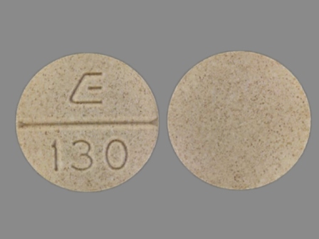 E 130: (51079-893) Bumetanide 2 mg Oral Tablet by Mylan Institutional Inc.
