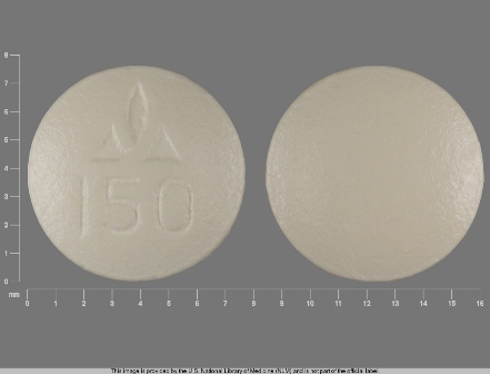 150: (51248-150) Vesicare 5 mg Oral Tablet, Film Coated by Remedyrepack Inc.