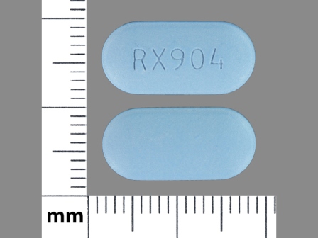 RX904: (51660-904) Valacyclovir (As Valacyclovir Hydrochloride) 500 mg Oral Tablet by American Health Packaging