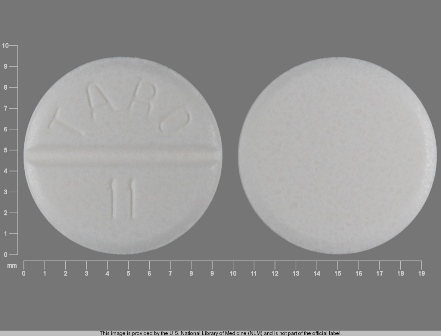TARO 11: (51672-4005) Carbamazepine 200 mg Oral Tablet by Taro Pharmaceuticals U.S.a., Inc.