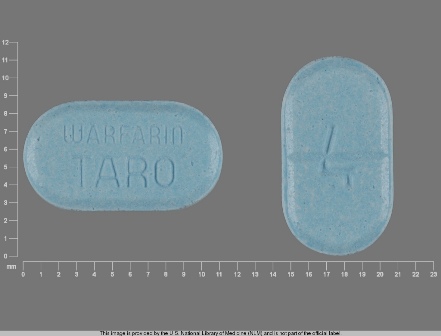 4 WARFARIN TARO: (51672-4031) Warfarin Sodium 4 mg Oral Tablet by Taro Pharmaceuticals U.S.a., Inc.