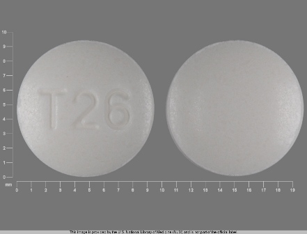 T26: Carbamazepine 200 mg 12 Hr Extended Release Tablet