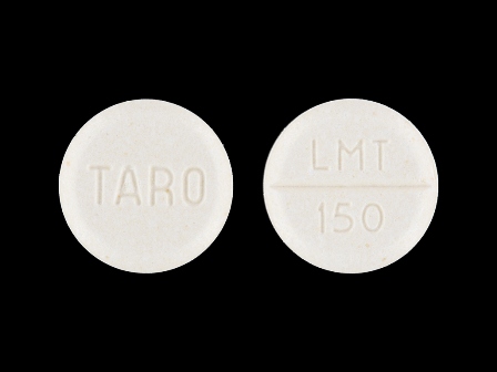 TARO LMT 150: (51672-4132) Lamotrigine 150 mg Oral Tablet by Rebel Distributors Corp