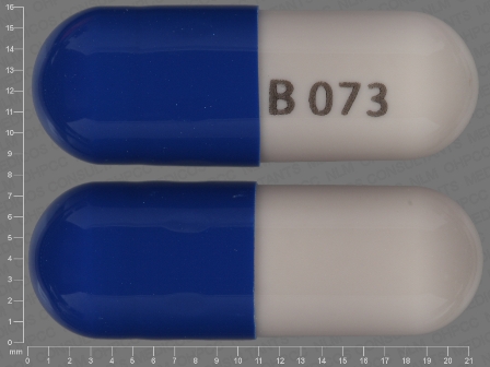 B073: (51991-073) Apap 325 mg / Butalbital 50 mg / Caffeine 40 mg / Codeine Phosphate 30 mg Oral Capsule by Breckenridge Pharmaceutical, Inc.