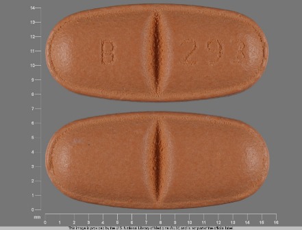 B293: (51991-293) Oxcarbazepine 300 mg Oral Tablet by Remedyrepack Inc.