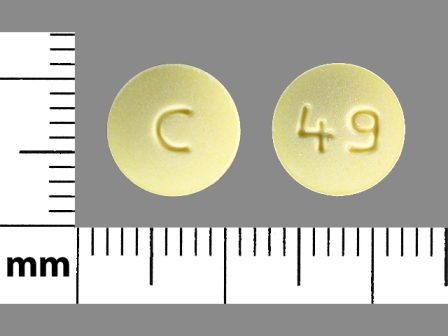 C 49: (52343-042) Olanzapine 15 mg Oral Tablet by Mylan Institutional Inc.