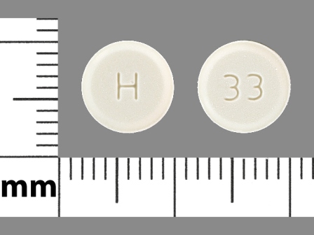 33 H: Pioglitazone Hydrochloride 45 mg/1 Oral Tablet