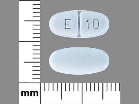 E 10: (52343-069) Levetiracetam 250 mg Oral Tablet, Film Coated by Bryant Ranch Prepack