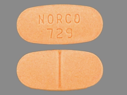 NORCO 729: Norco 7.5/325 (Hydrocodone / Acetaminophen) Oral Tablet