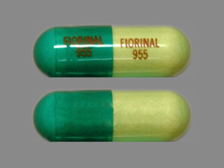 FIORINAL 955: (52544-955) Fiorinal Oral Capsule by Allergan, Inc.