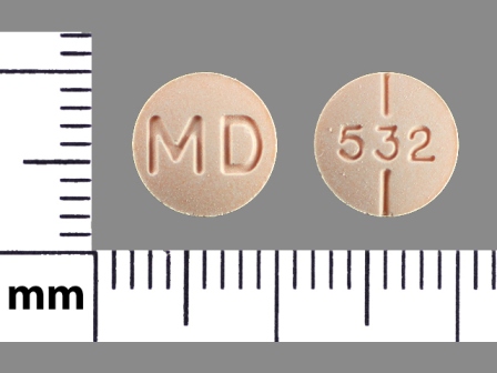 532 MD: (53014-532) Methylphenidate Hydrochloride 20 mg Oral Tablet by Ucb Pharma, Inc.