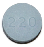 220: Naproxen Sodium 220mg 220mg 220 mg/200mg Oral Tablet