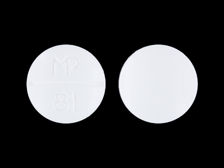 MP 81: (53489-145) Smx 400 mg / Tmp 80 mg Oral Tablet by Mutual Pharmaceutical Company, Inc.