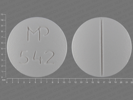 MP 542: Spironolactone 50 mg Oral Tablet
